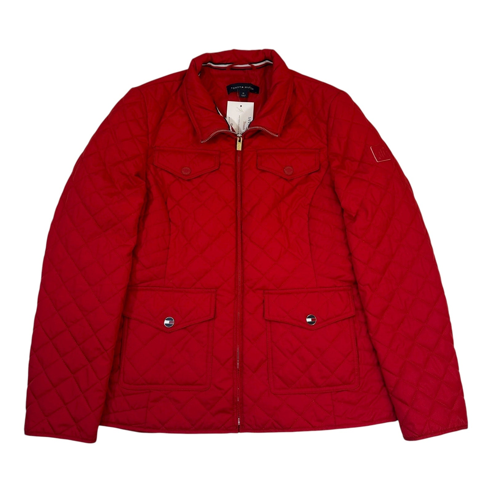 Tommy Hilfiger Womens Quilted Jacket