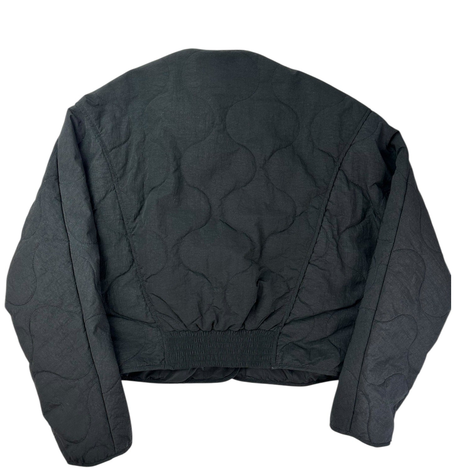 Zara Quilted Bomber Jacket