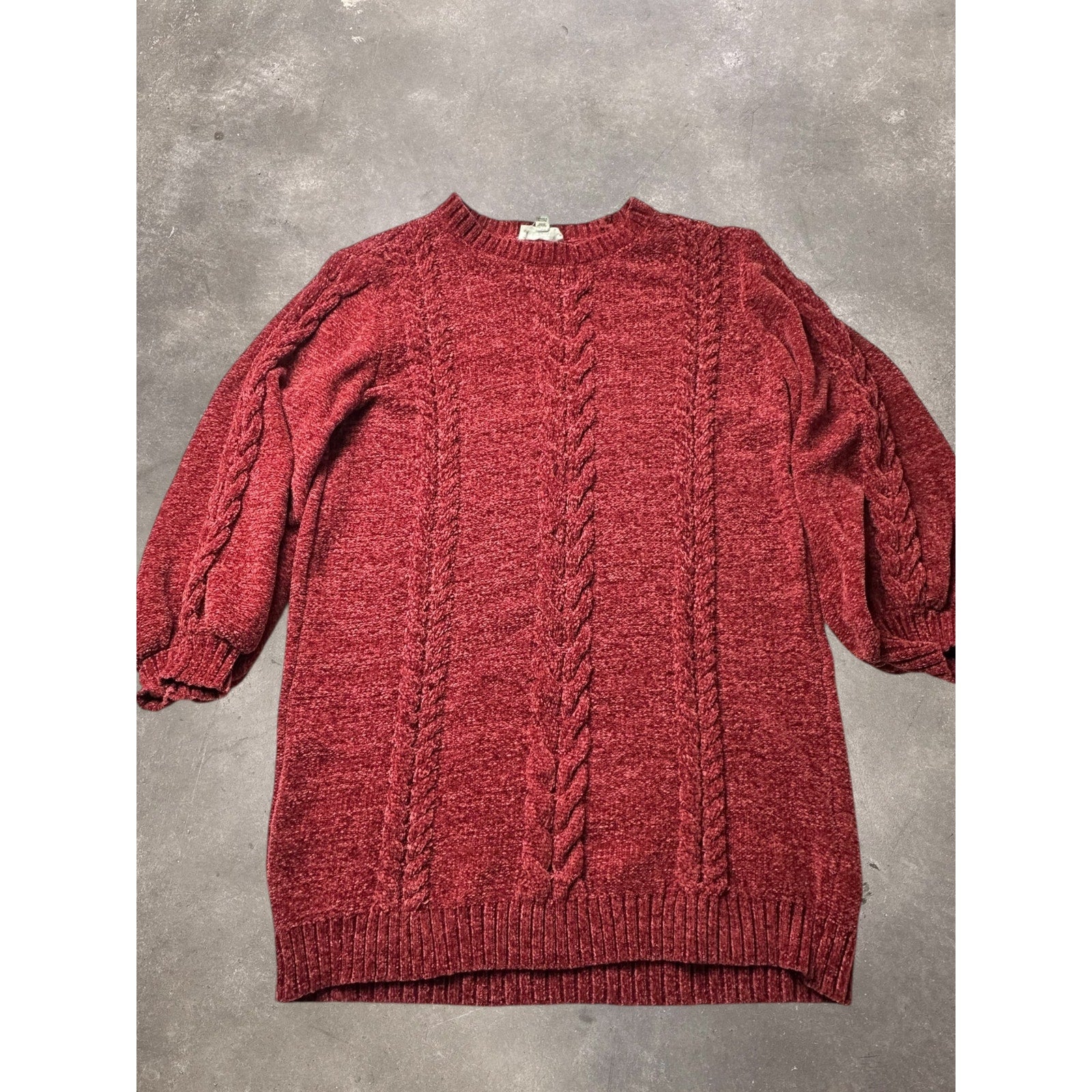 Preloved -  Jessica Simpson - Sweater - Red - Large - CottageCore