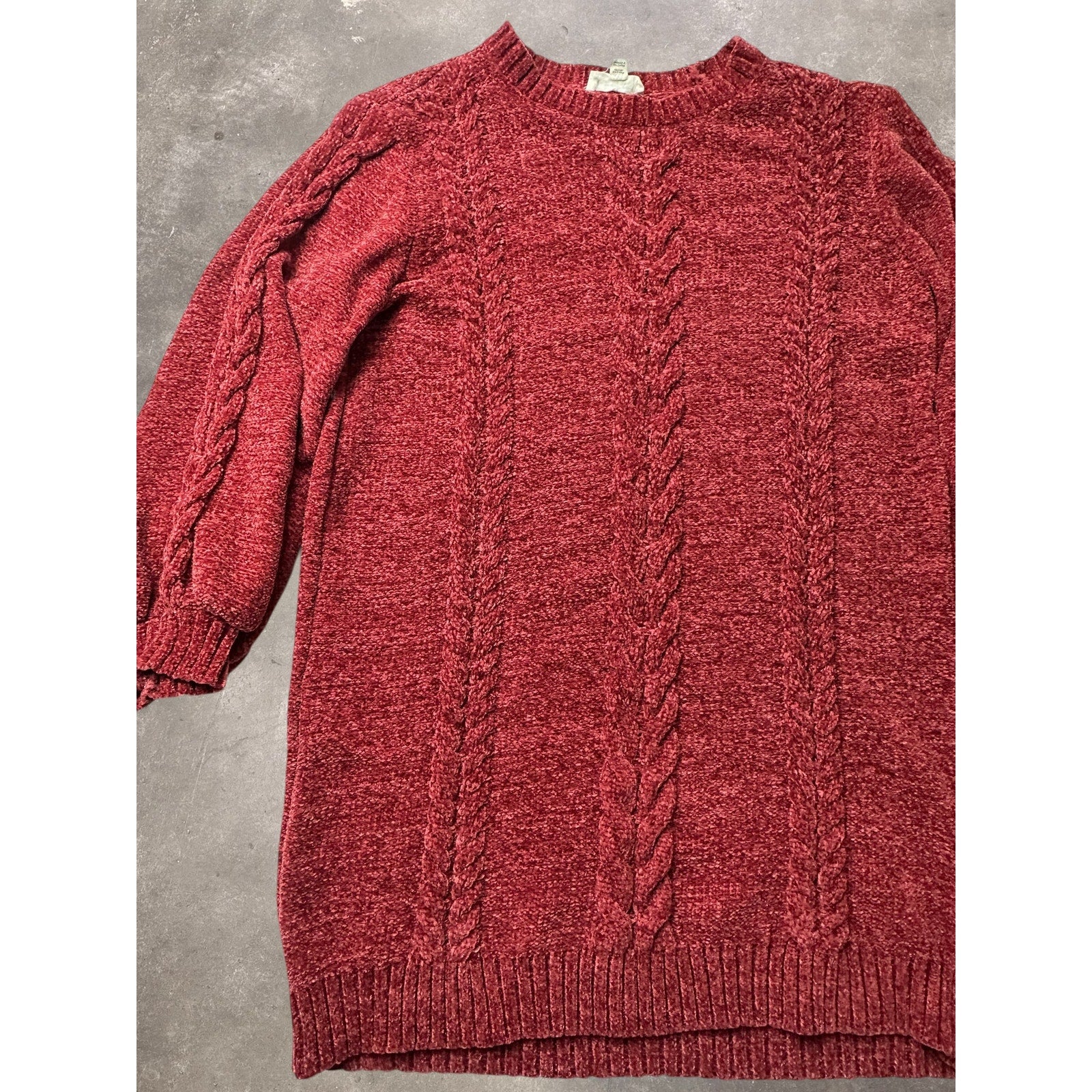 Preloved -  Jessica Simpson - Sweater - Red - Large - CottageCore