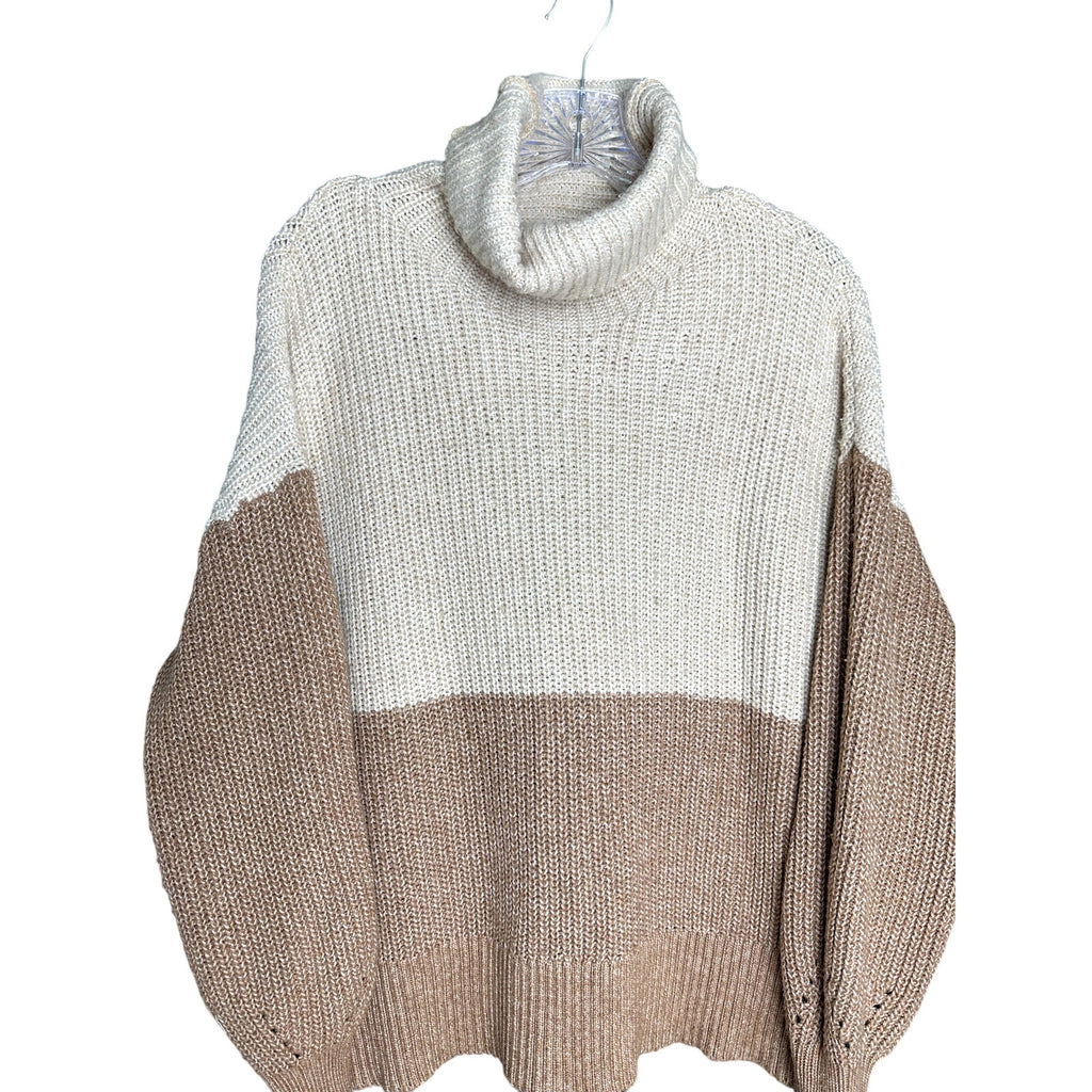 Preloved - American Eagle - Small- Brown & Cream white - Bohemian