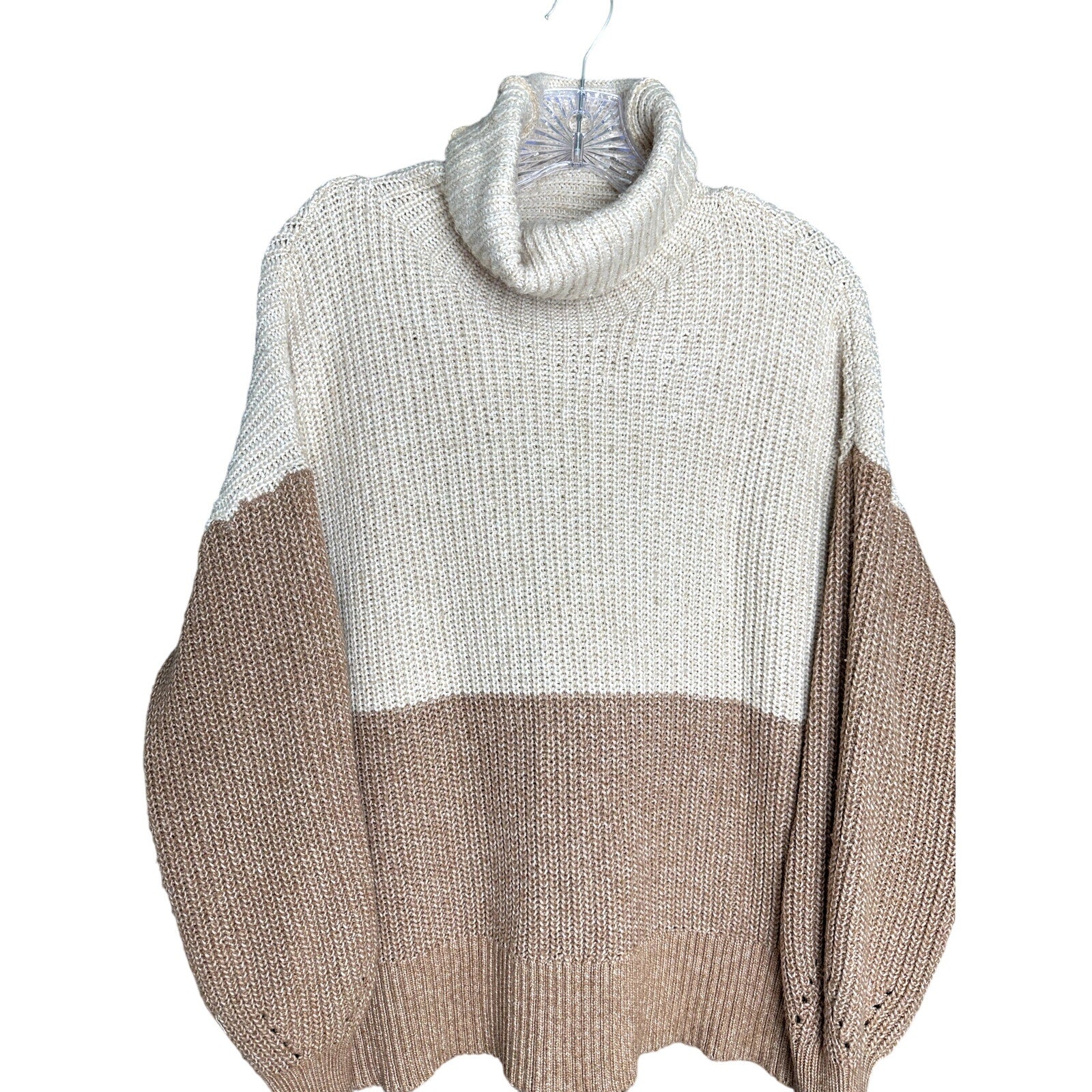 Preloved - American Eagle - Small- Brown & Cream white - Bohemian