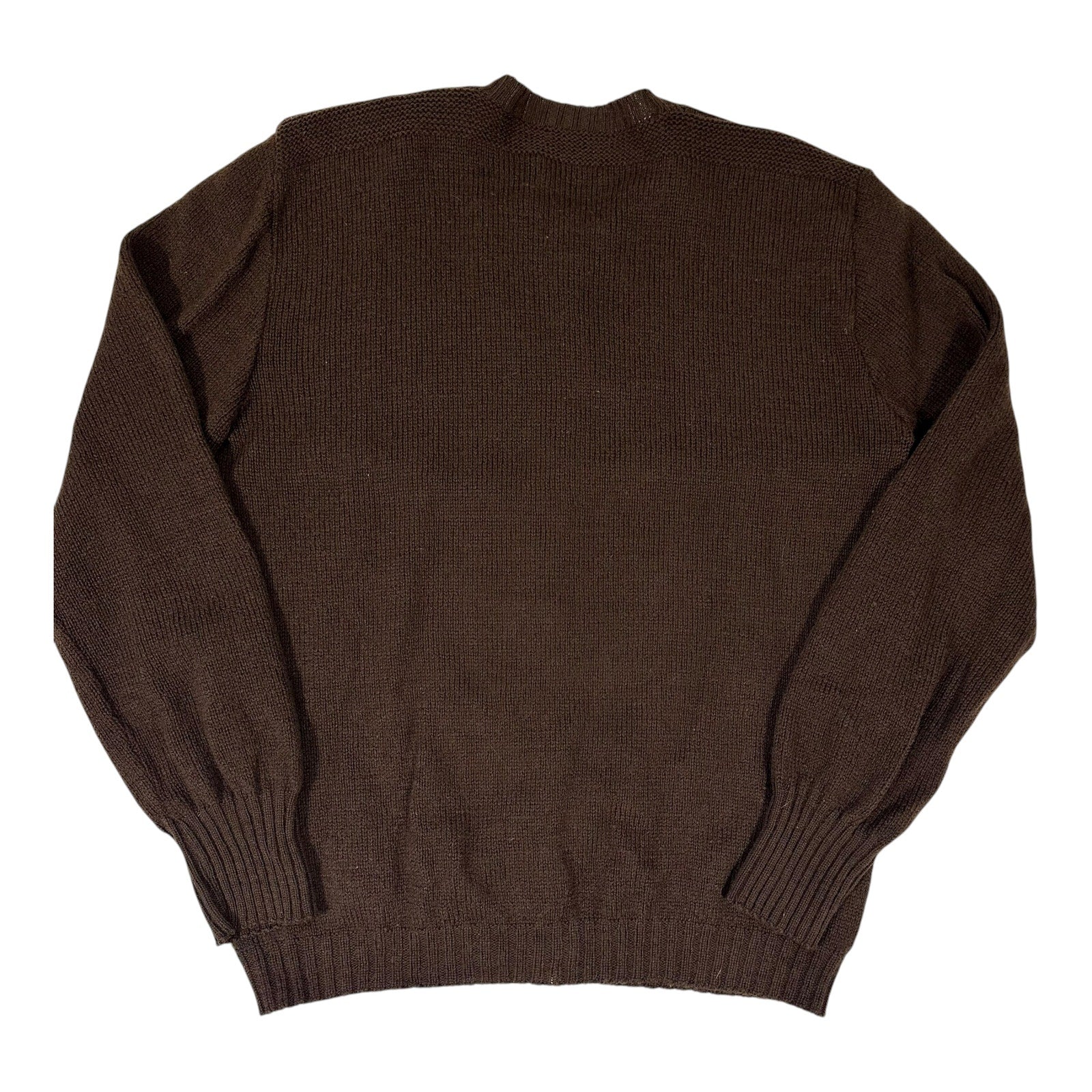 1960 Vintage Garldnd Shelite Mist Brown Cardigan Sweater