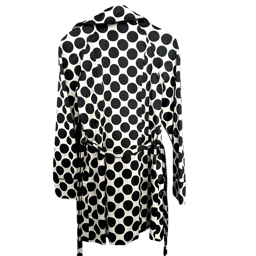 Polka Dot Trench Coat