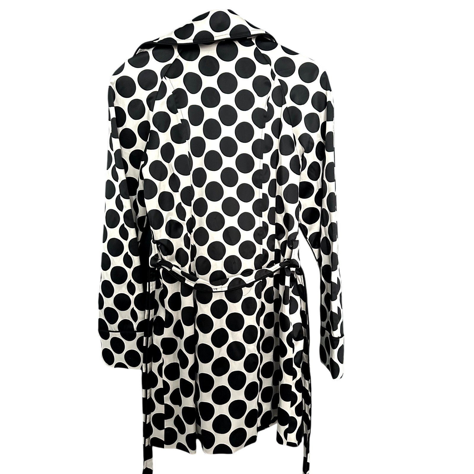 Polka Dot Trench Coat