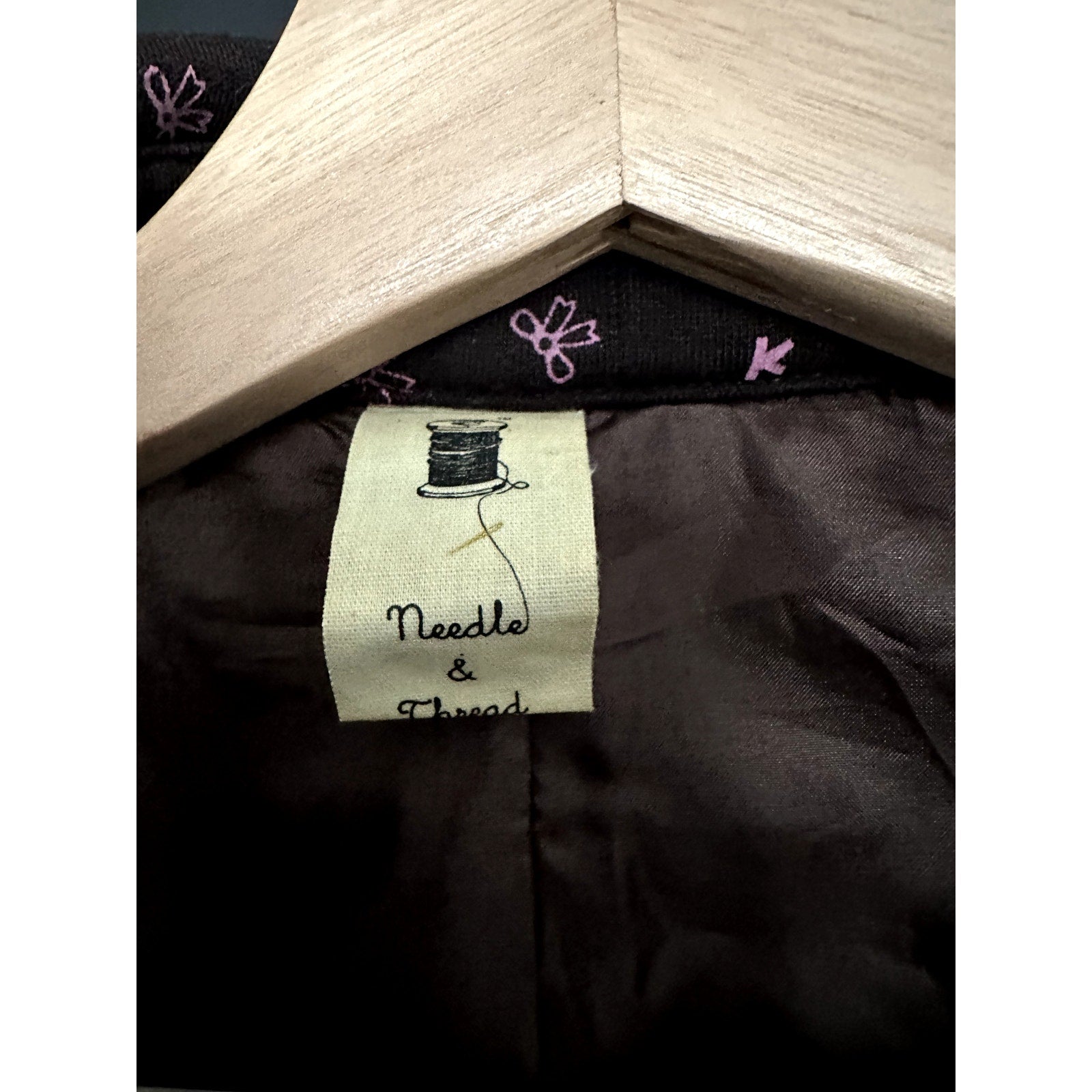 Pink Bow Trench Coat