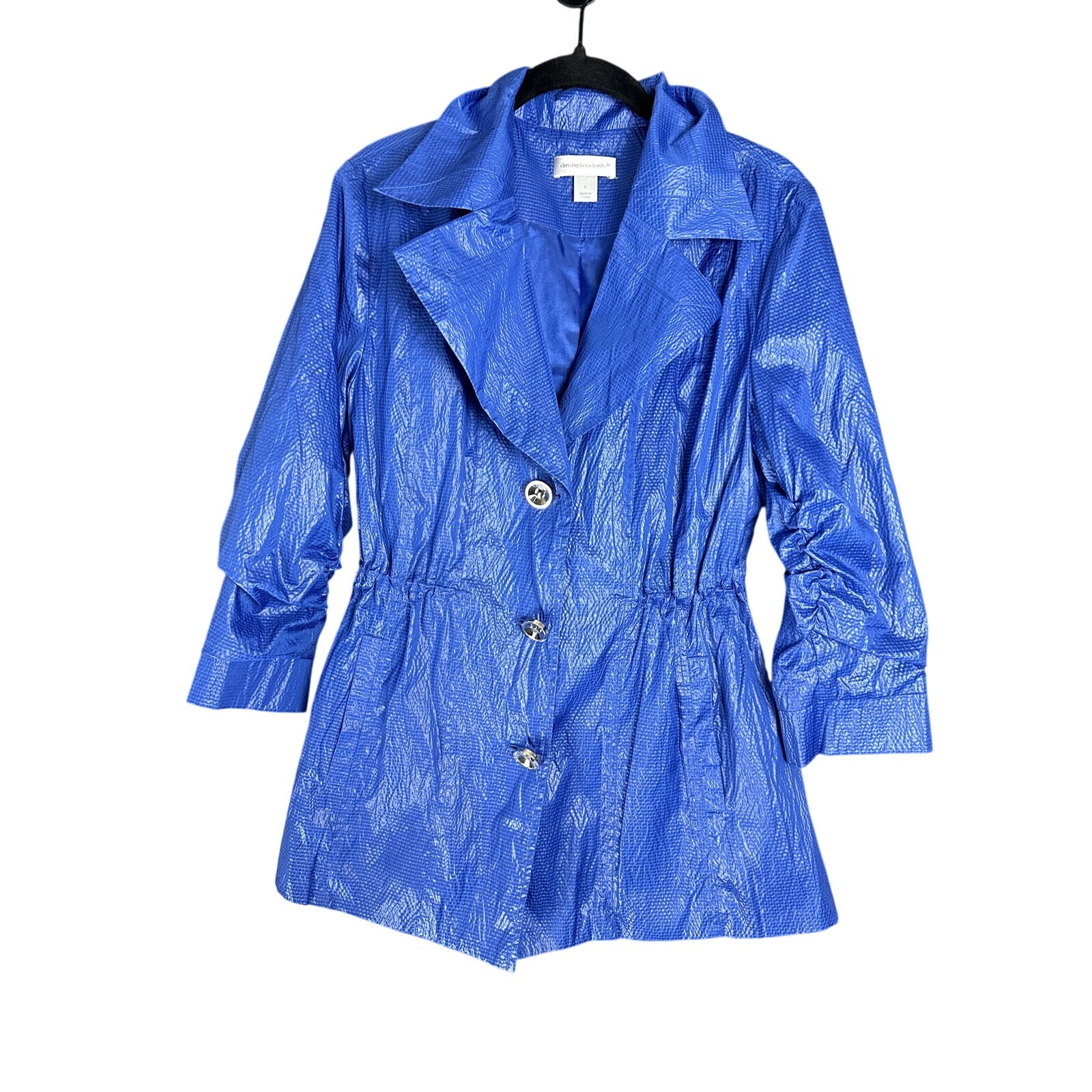 VTG - Y2K Jacket Trench wind breaker