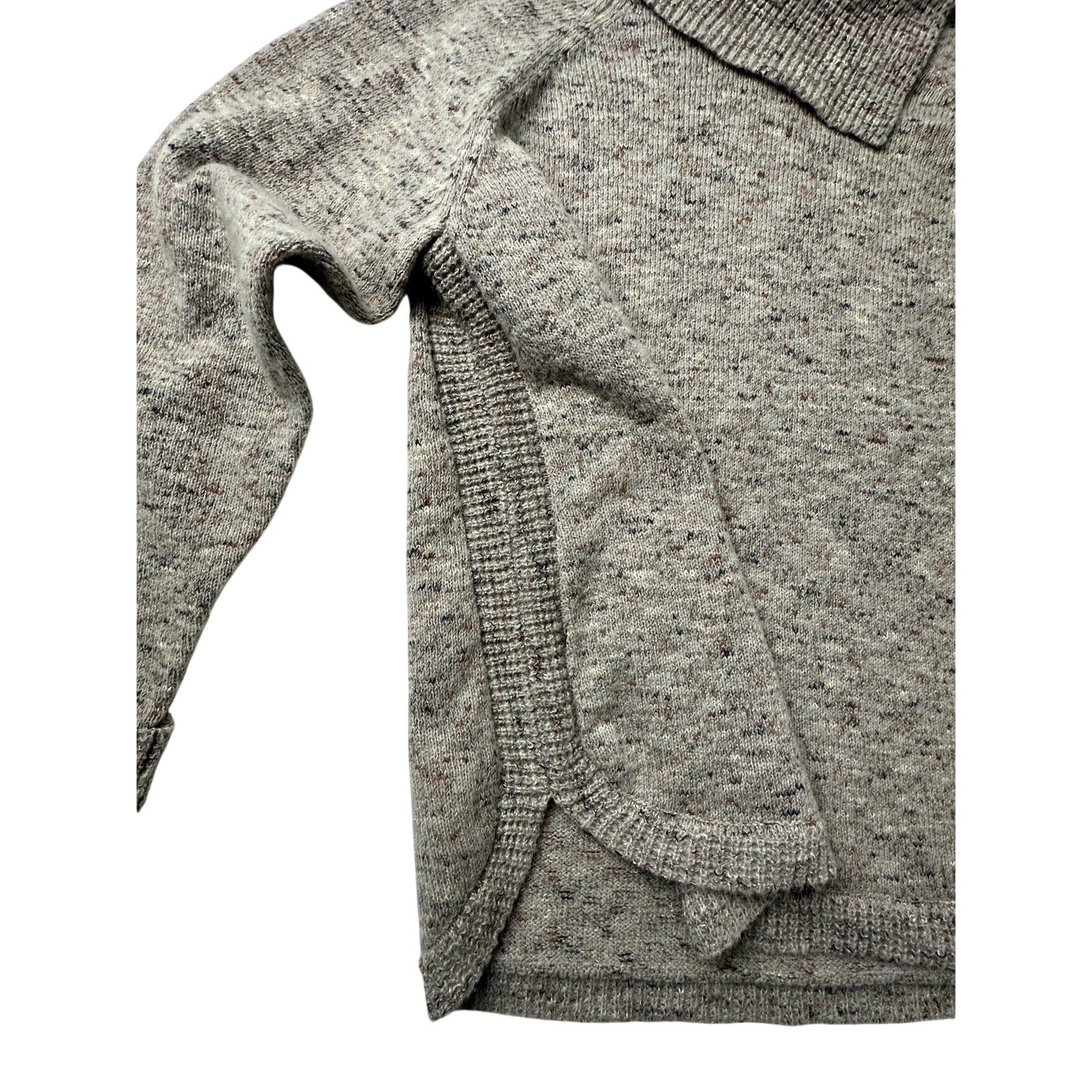 Multi Color Knitted Cottage Core Sweater