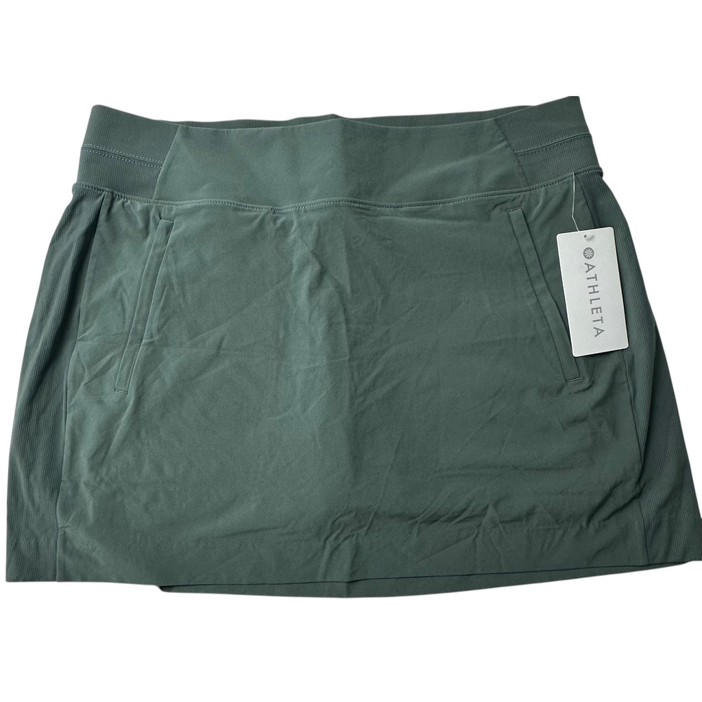 NEW - Athleta - Brooklyn Skort - Size 18 , Sage - Clean Girl