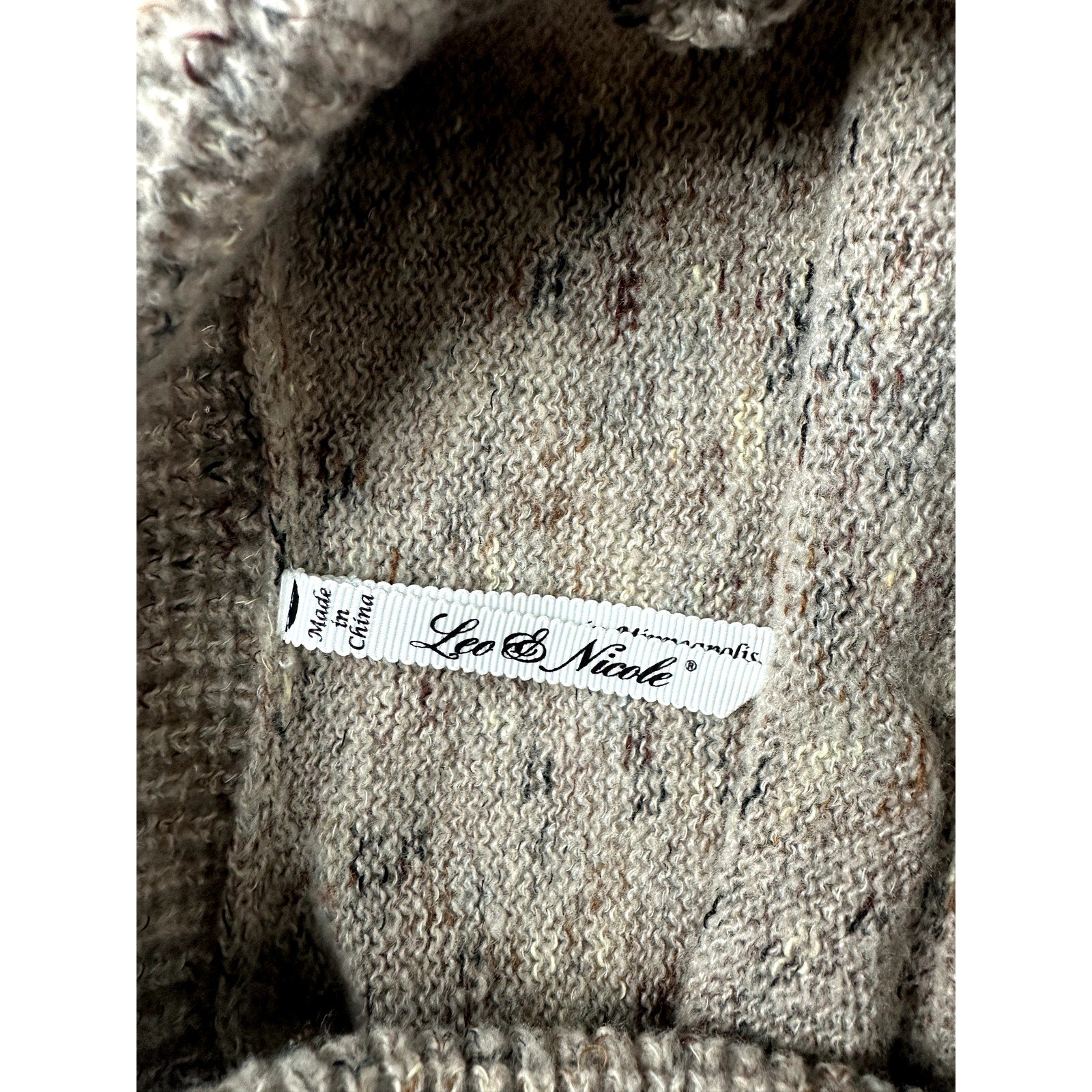 Multi Color Knitted Cottage Core Sweater